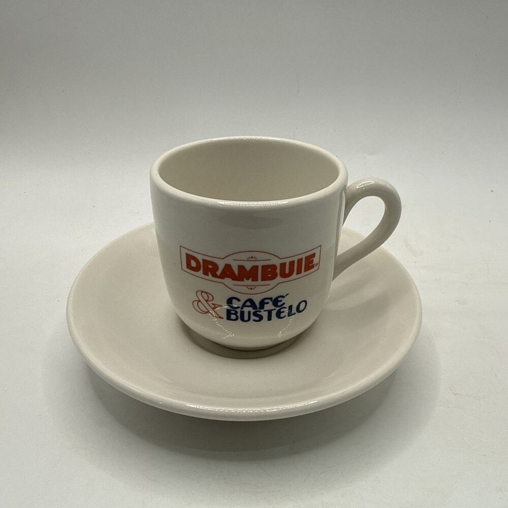 Drambuie Cafe Bustelo Cups & Saucers Set Of 5 Mayer China •